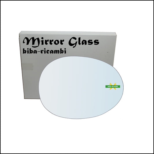 Chrome Rearview Mirror Glass Right Passenger Side For Citroen C1 I (PM) from 2005-2014