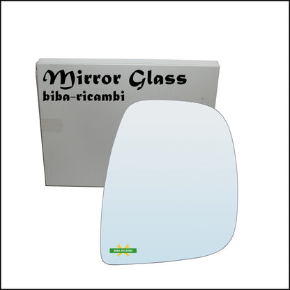 Chrome Rearview Mirror Glass Right Passenger Side For Citroen Berlingo II (B9) from 2013-2018