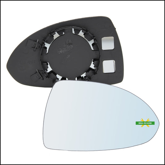 V. Piastra Specchio Retrovisore Lato Dx-Passeggero Per Opel Corsa D (S07) dal 2006-2014 BIBA-RICAMBI