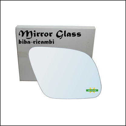 Chrome Rearview Mirror Glass Right Passenger Side For Audi A6 II (4B) from 1997-2005