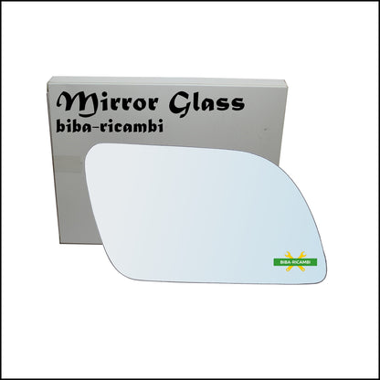 Chrome Rearview Mirror Glass Right Passenger Side For Volkswagen Polo (9N) only from 2002-2005