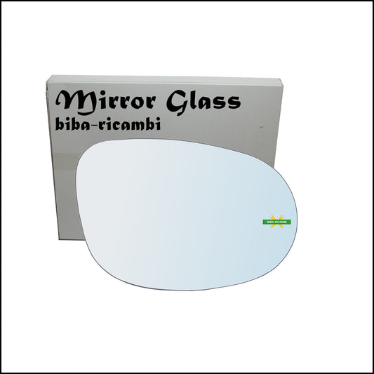 Chrome Rearview Mirror Glass Right Side - Passenger For Fiat Idea (350) only from 2008-2012