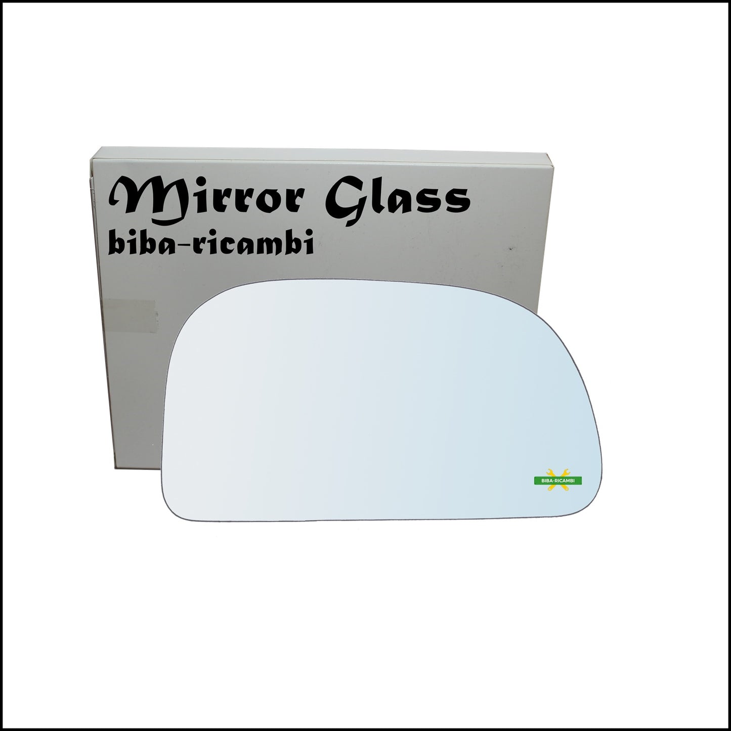 Chrome Rearview Mirror Glass Right Passenger Side For Mitsubishi Colt V (CA) from 1995-2004