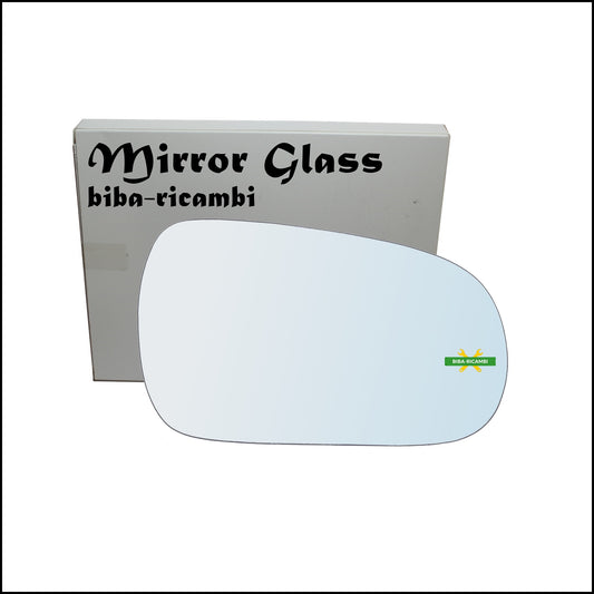 Chrome Rearview Mirror Glass Right Passenger Side For Honda Civic VI from 1996-2001