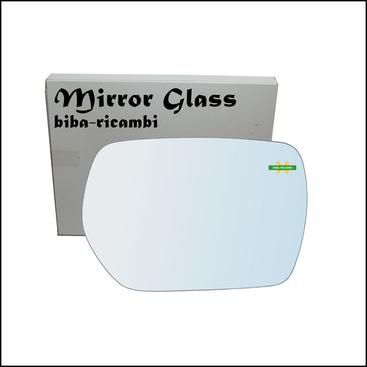 Chrome Rearview Mirror Glass Right Passenger Side For Mitsubishi Outlander I (CU) from 2001-2006