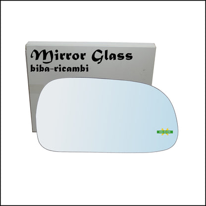 Chrome Rearview Mirror Glass Right Passenger Side For Toyota Carina E (T19) from 1992-1997