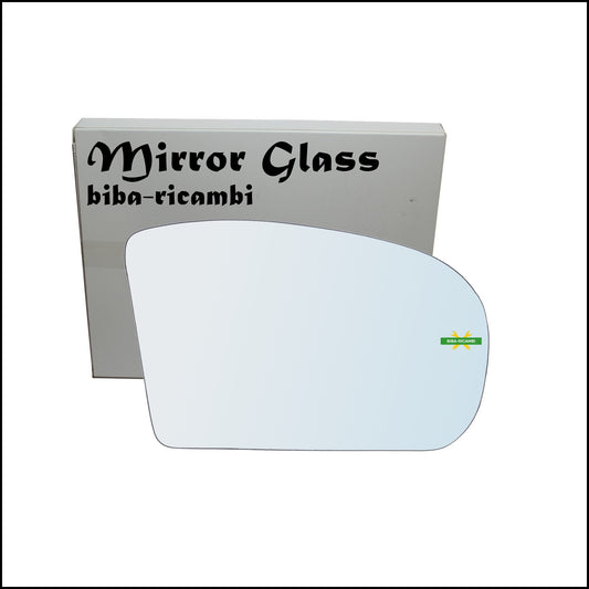 Chrome Rearview Mirror Glass Right Passenger Side For Mercedes Benz C-Class (W203,S203) from 2000-2007