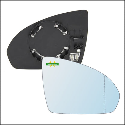 Piastra Specchio Retrovisore Termica Asferica Lato Dx-Passeggero Per Smart ForTwo II (451) dal 2007&gt; BIBA-RICAMBI