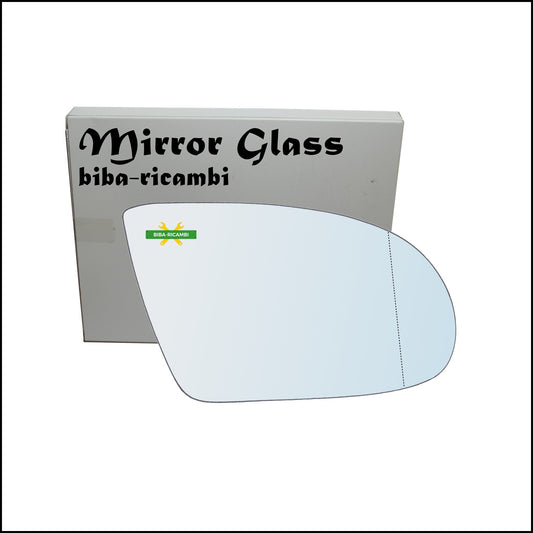 Aspherical Rearview Mirror Glass Right Passenger Side For Opel Tigra A (S93) from 1994-2000