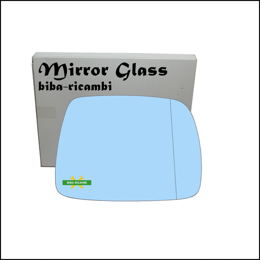 Blue Aspheric Mirror Glass Right Passenger Side For Jeep Grand Cherokee III Limited (WH) from 2004-2011