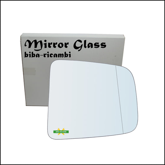 Aspherical Rearview Mirror Glass Right Passenger Side For Mazda B2500 Pick-Up 2000-2007