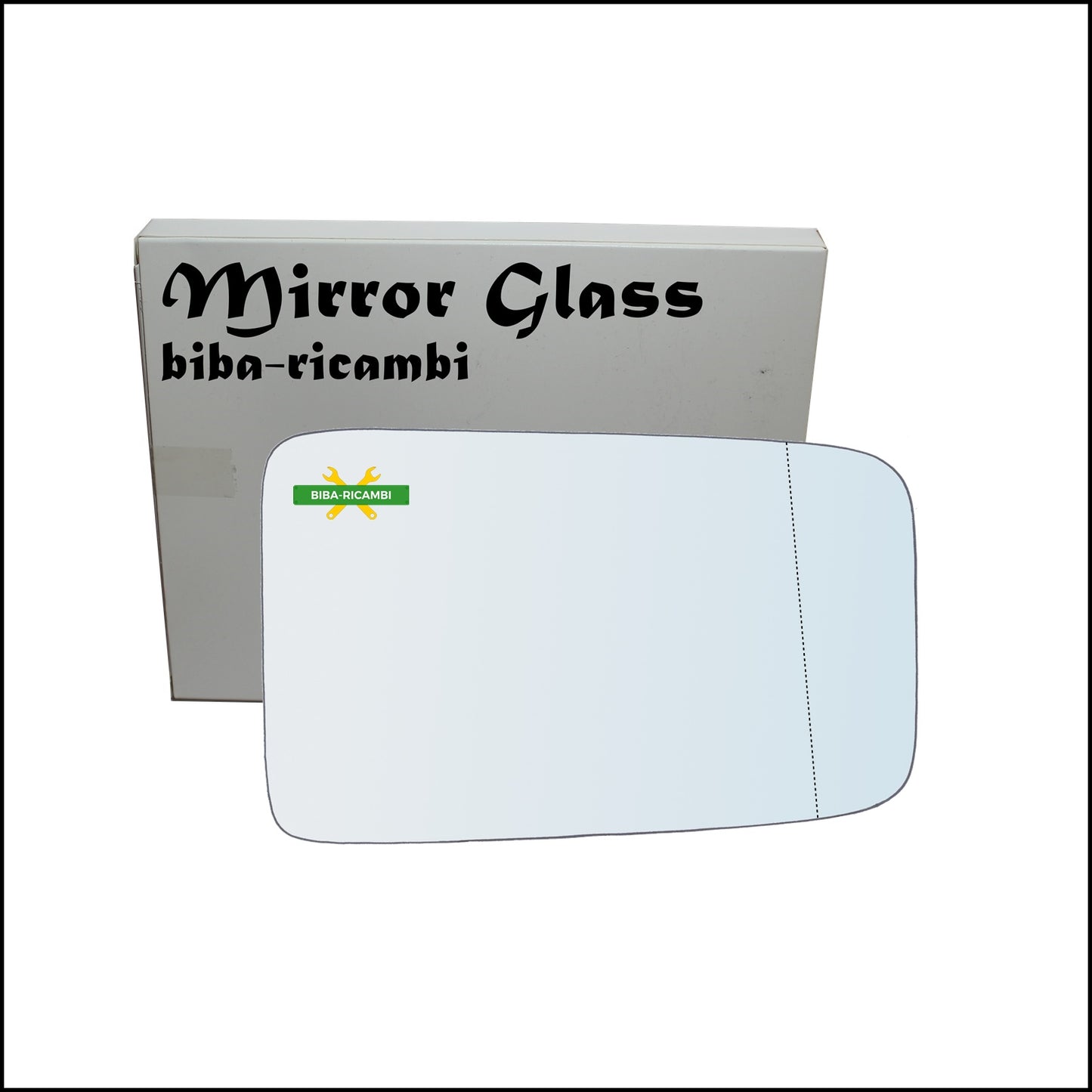 Aspherical Rearview Mirror Glass Right Passenger Side For Peugeot 309 I (10C,10A) from 1985-1989