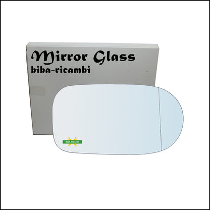 Aspherical Rearview Mirror Glass Right Passenger Side For Fiat Palio Restyling from 2002-2006