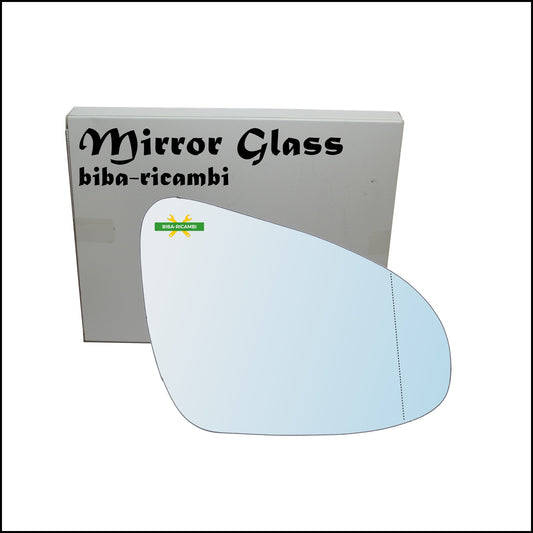 Aspherical Rearview Mirror Glass Right Passenger Side For Toyota Yaris III (P13) from 2010&gt;