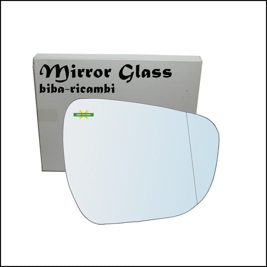 Aspherical Rearview Mirror Glass Right Passenger Side For Suzuki Celerio (LF) from 2014&gt;