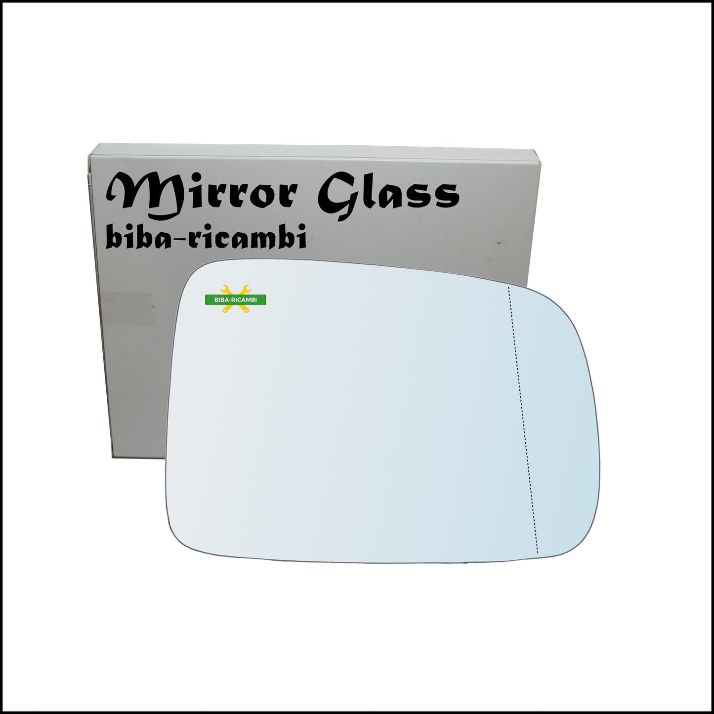 Aspherical Rearview Mirror Glass Right Passenger Side For Honda CR-V I (RD) from 1995-2002