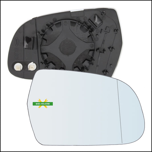 V. Aspherical Thermal Rearview Mirror Plate Right Side - Passenger For Audi A3 (8P) only from 2010-2012