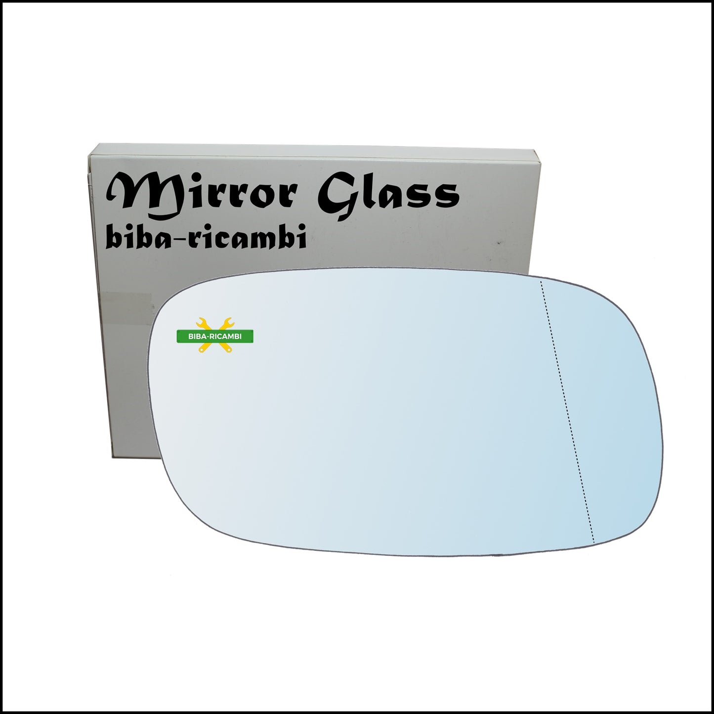 Aspherical Rearview Mirror Glass Right Passenger Side For Opel Calibra (C89) from 1989-1997