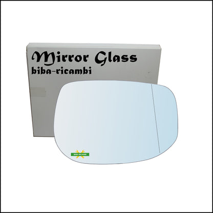 Aspherical Rearview Mirror Glass Right Passenger Side For Honda Insight II (ZE) from 2009&gt;