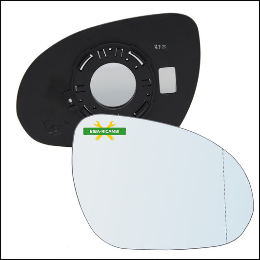 Aspherical Rearview Mirror Plate Right Side - Passenger For Hyundai i30 I (FD) from 2007-2010