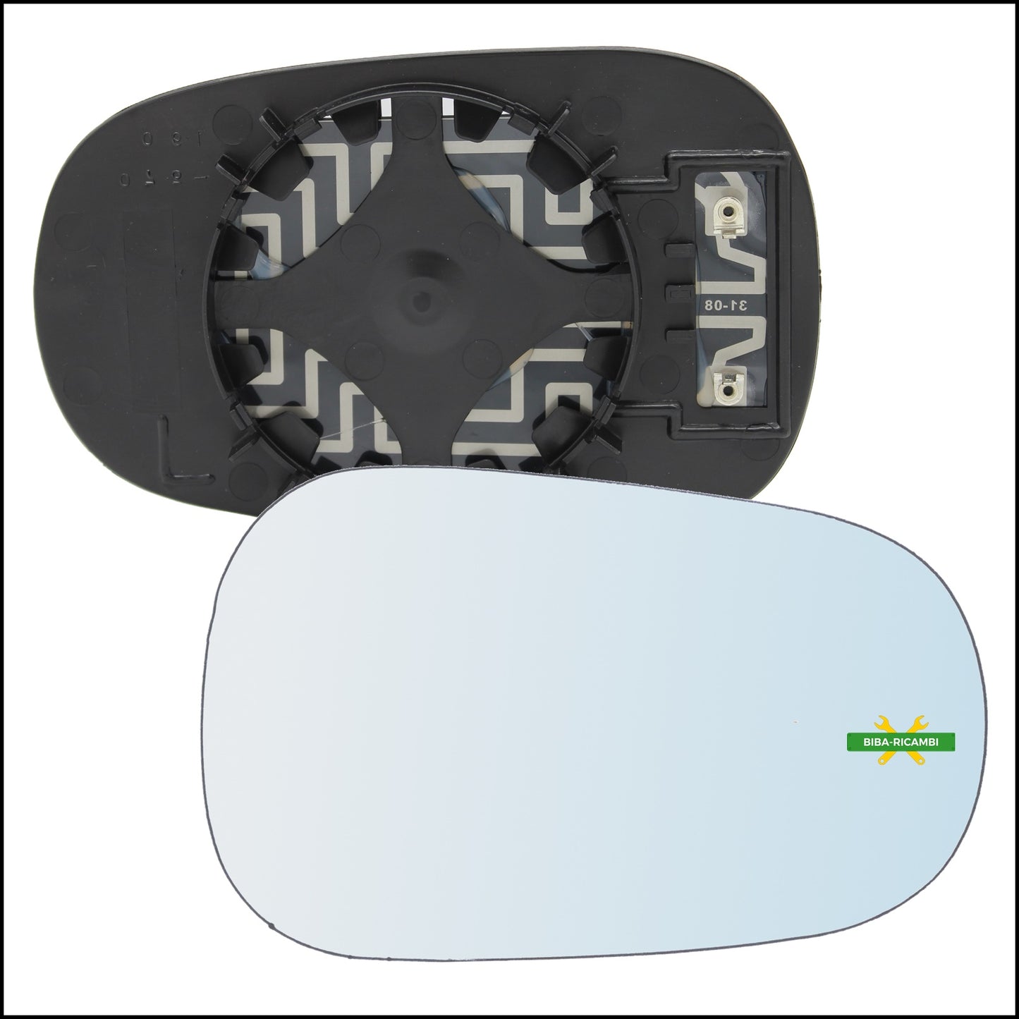 Piastra Retrovisore Termica Lato Dx-Passeggero Per Renault Megane I dal 1996-2001