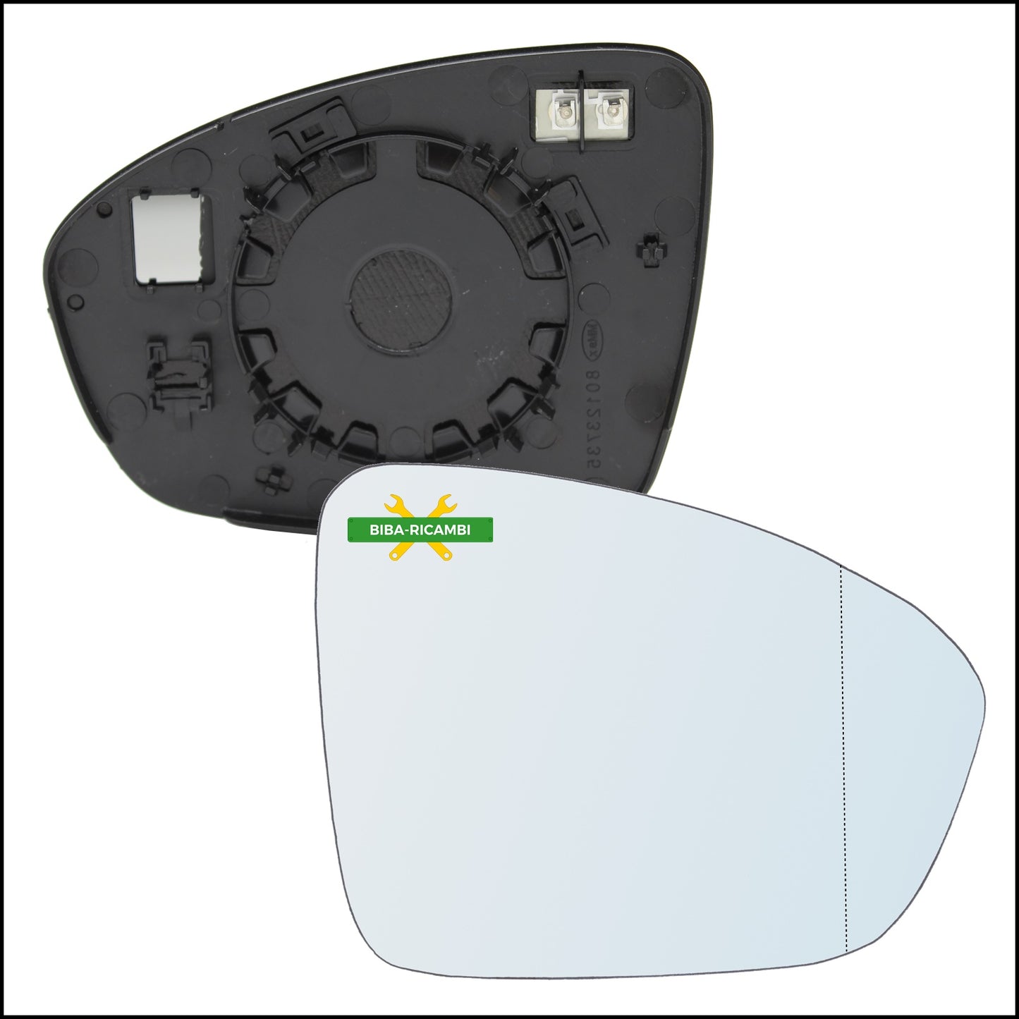 Aspherical Thermal Rearview Mirror Plate Right Side - Passenger For Renault Clio V (B7) from 2019&gt;