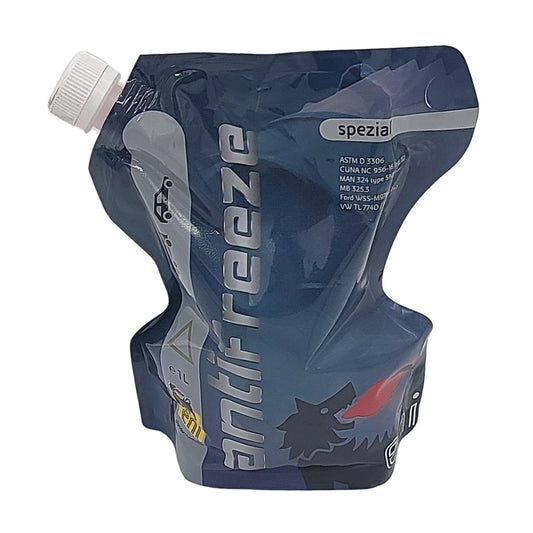 C. Antigello Anticongelante Rosso Biodegradabile ENI Antifreeze Spezial Flexi BIBA-RICAMBI