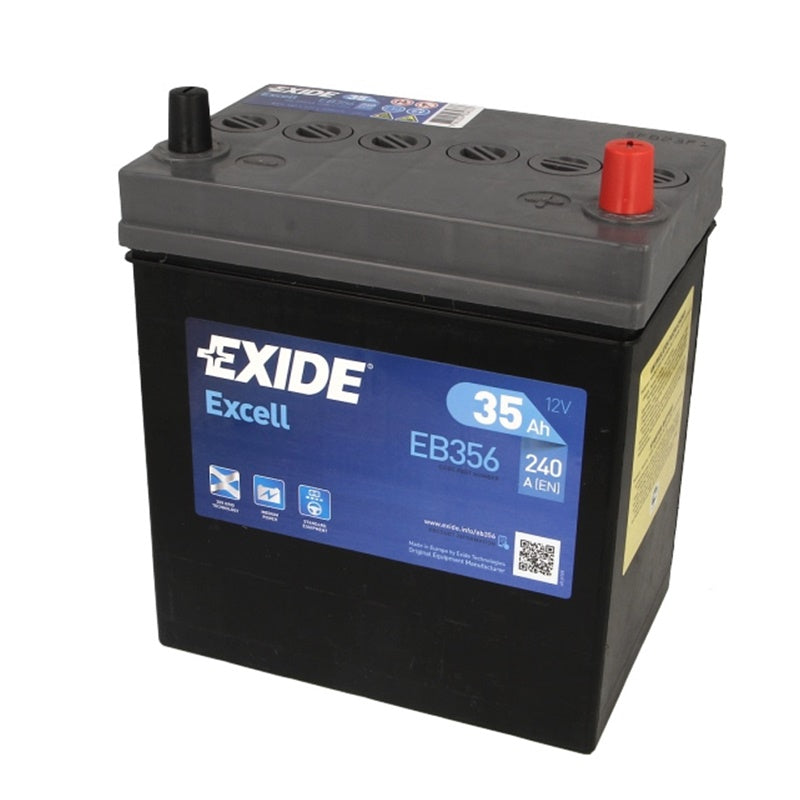 Batteria Exide 12V 35Ah Spunto 240.0 A | Polarità DX BIBA-RICAMBI