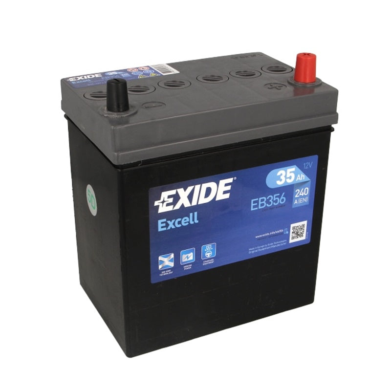 Batteria Exide 12V 35Ah Spunto 240.0 A | Polarità DX BIBA-RICAMBI