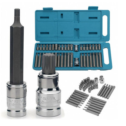 A. Kit 40 Inserti Xzn Millerighe Torx Esagonali Gruppo VAG Auto Camper Furgone Universale