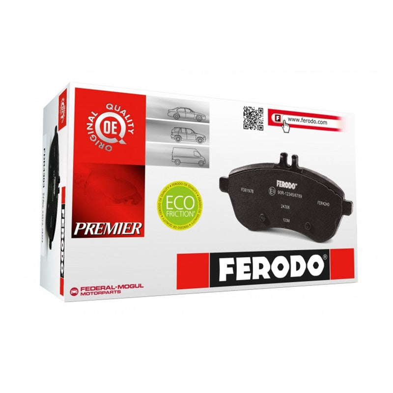 Kit 2 Pastiglie Freno Marca Ferodo Codice | FDB570EF BIBA-RICAMBI