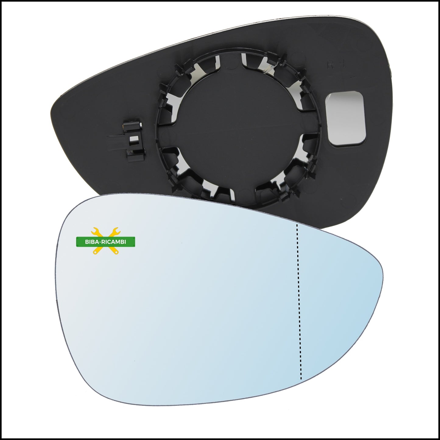 Aspherical Thermal Rearview Mirror Plate Right Side - Passenger For Ford B-Max from 2012&gt;