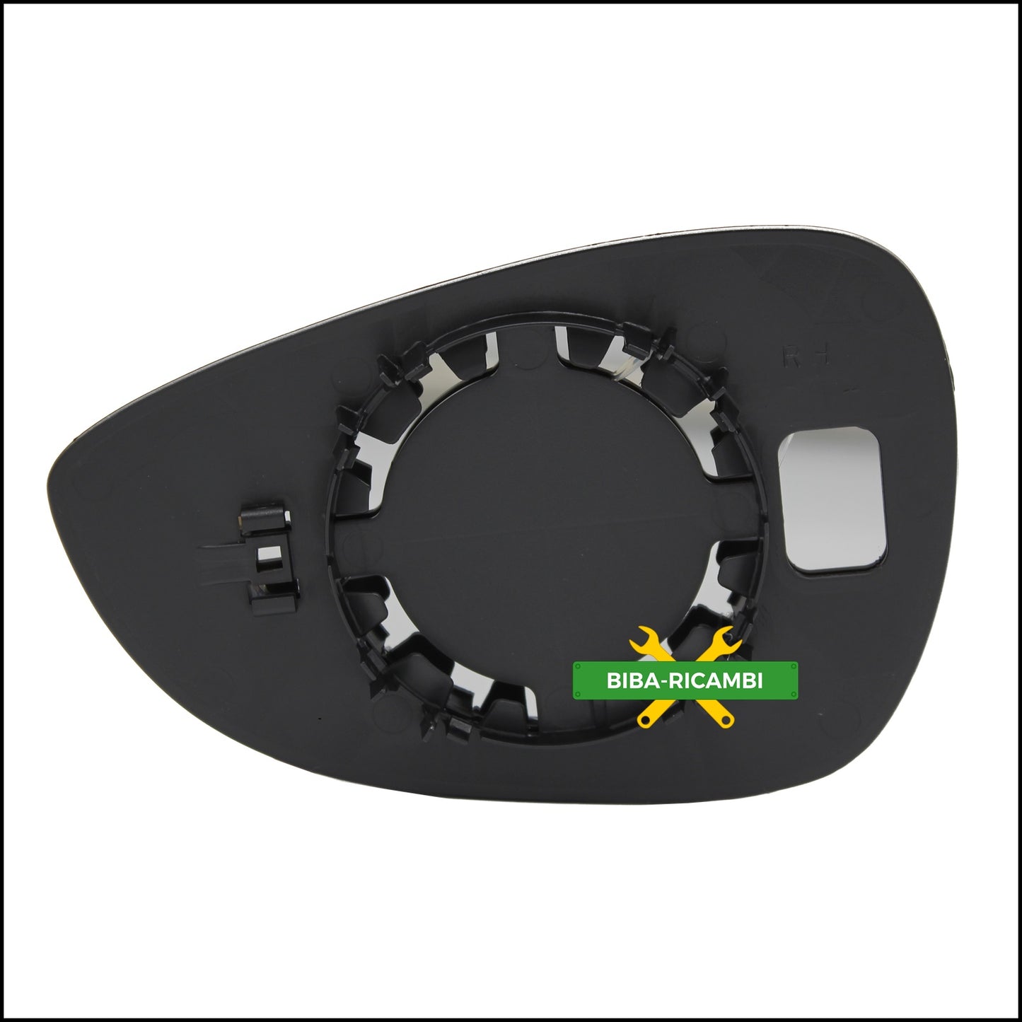 Piastra Specchio Retrovisore Termica Asferica Lato Dx-Passeggero Per Ford Fiesta VI (CB1) dal 2008>