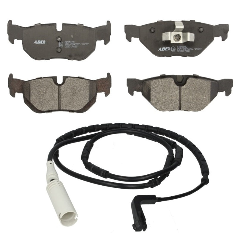 Kit Frenante Posteriore Compatibile Per Bmw Serie 3 (E91) Touring Dal 2004>