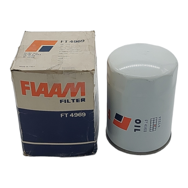 Oil Filter Compatible For Cadillac | Jeep | Land Rover | Maserati | Renault Fiaam Filter