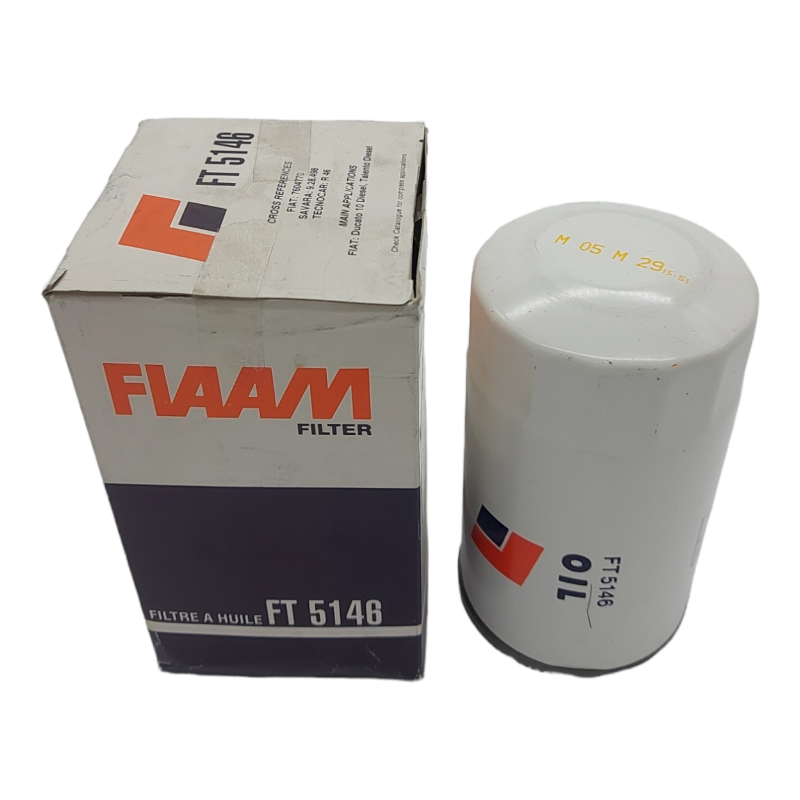 Filtro Olio Compatibile Per Vari Modelli Auto Fiaam Filter FT5146