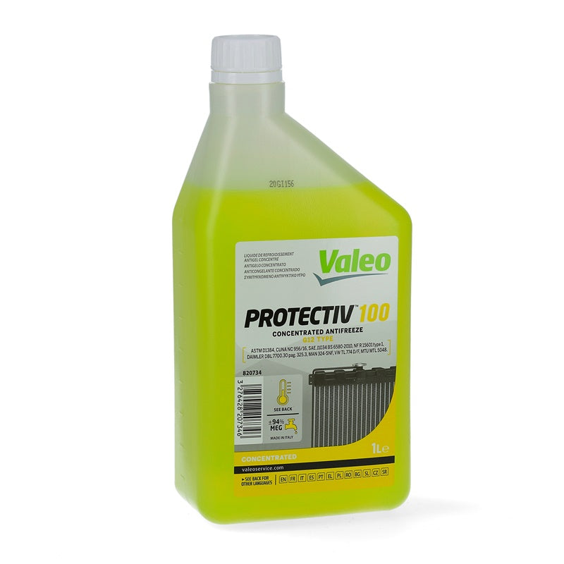 Refrigerante Antigelo Protectiv 100 Concentrato Organic G12 Giallo Valeo 1LT BIBA-RICAMBI