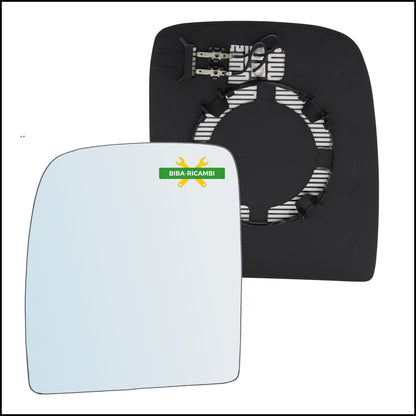 Piastra Retrovisore Termica Lato Sx-Guidatore Per Fiat Scudo II dal 2007>