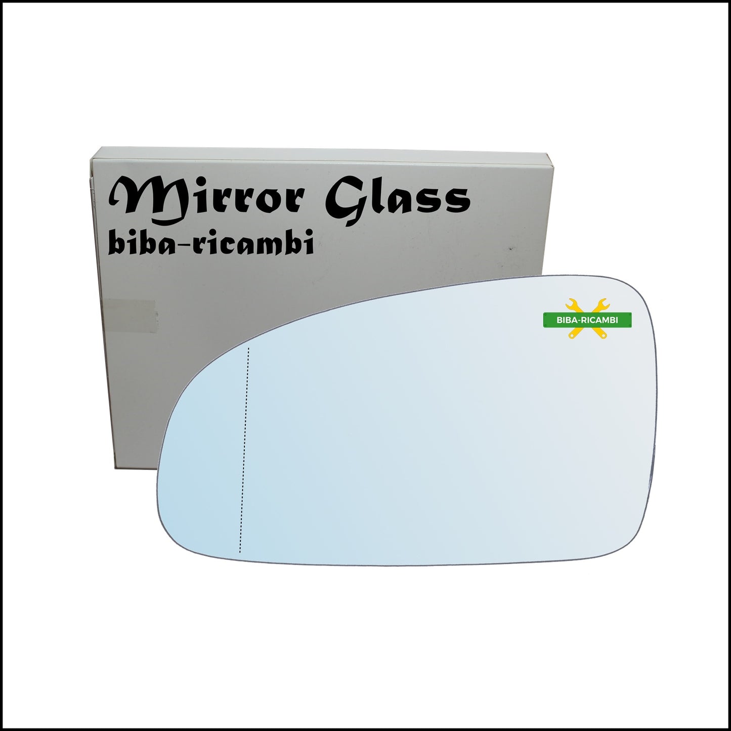 Aspherical Rearview Mirror Glass Left Driver Side For Chevrolet Aveo (T250, T255) 2005-2007 Only