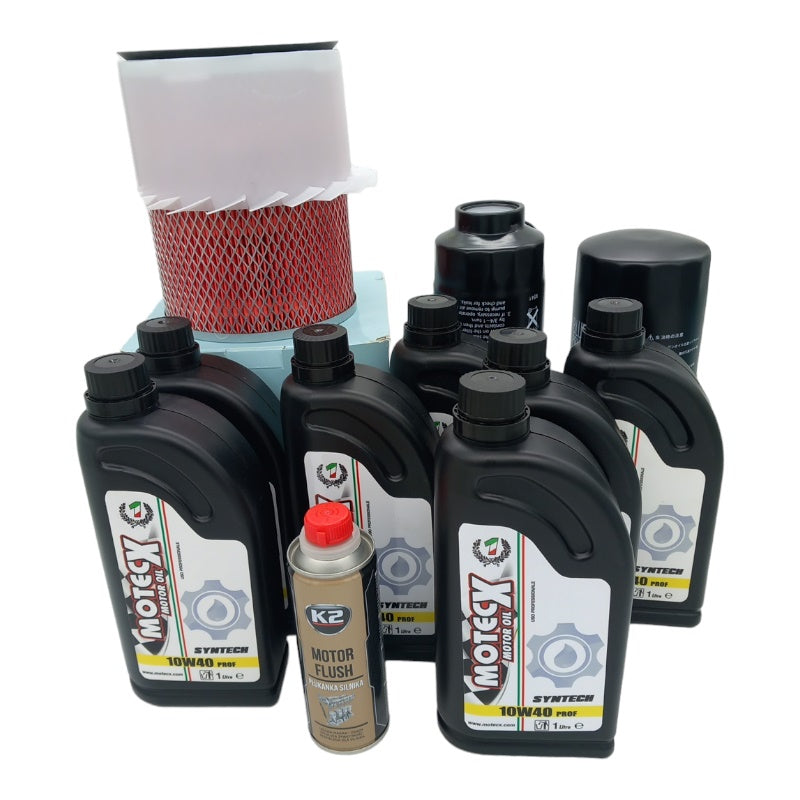 Filtro Aria | Olio | Carburante Compatibile Per Mitsubishi L200 (K7) 2.5 TD 85KW-115CV BIBA-RICAMBI