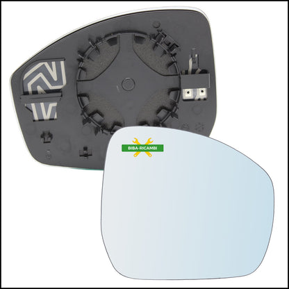 Specchio Piastra Retrovisore Blind Spot Lato Dx-Passeggero Per L.R Evoque I (L538) dal 2015&gt;