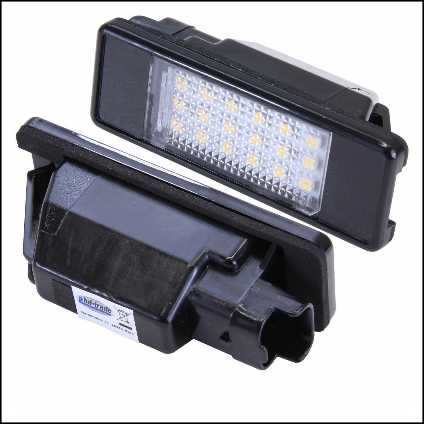 Lampadine Placchette Luci Targa Led Specifiche Peugeot 1007 dal 2005&gt;