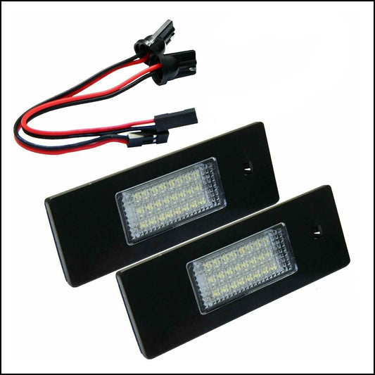 Lampadine Placchette Luci Targa Led Specifiche Adattabile BMW Serie 1 (E81,E87) dal 2003-2013