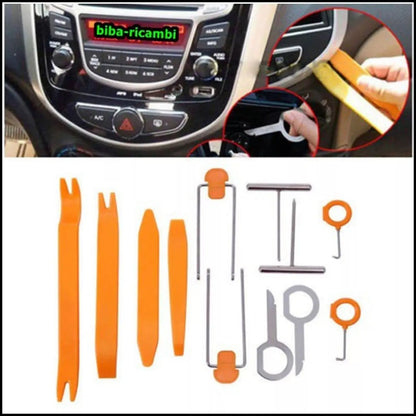 Plastic levers for car interior car radio