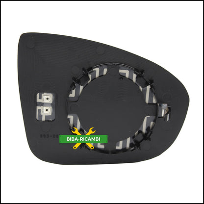 Specchio Piastra Retrovisore Termica Lato Sx-Guidatore Per Opel Meriva B 2010-2017