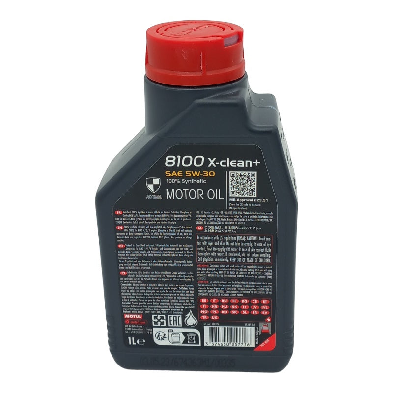 Olio Motore Motul 5W30 Compatibile Per Gruppo VW Spechifico 504 00 | 507 00