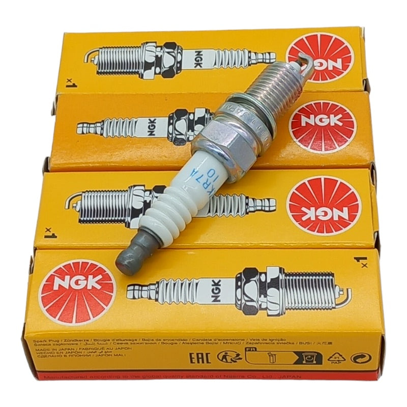 Kit 4 Candele NGK Compatibile Per Fiat Punto Evo (199) 1.4 55KW | Motore. 199A7.000