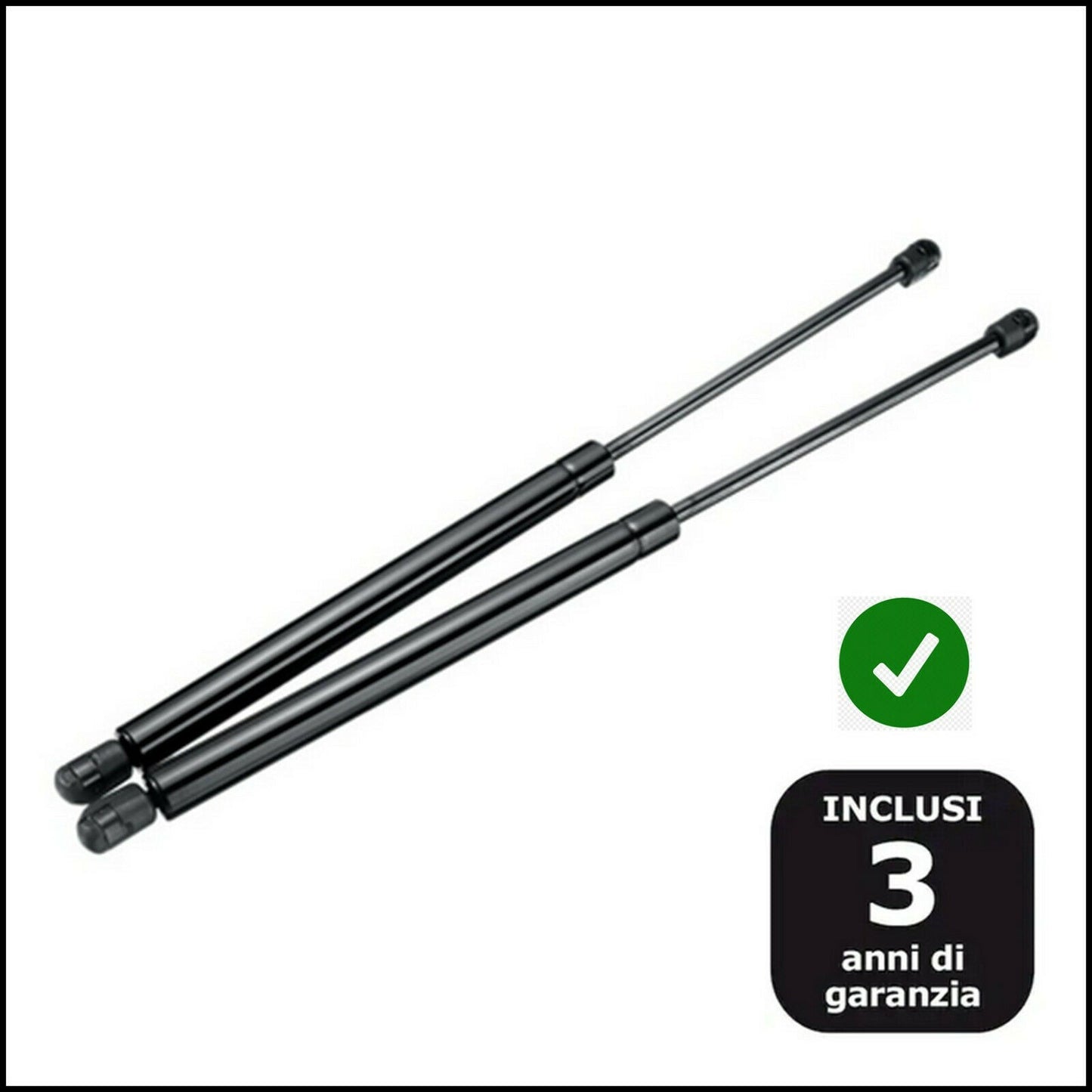 Molla A Gas Coppia Pistoncini Portellone Posteriore Per Renault Megane I Classic (LA0/1) dal 1996-2003