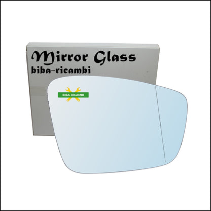 Aspherical Rearview Mirror Glass Right Passenger Side For Seat Toledo IV (KG3) from 2012&gt;