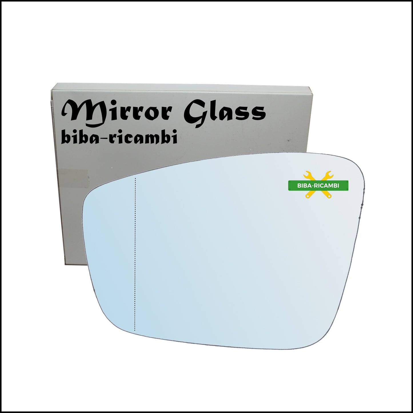 Aspherical Rearview Mirror Glass Left Driver Side For Skoda Rapid (NH3) from 2012&gt;